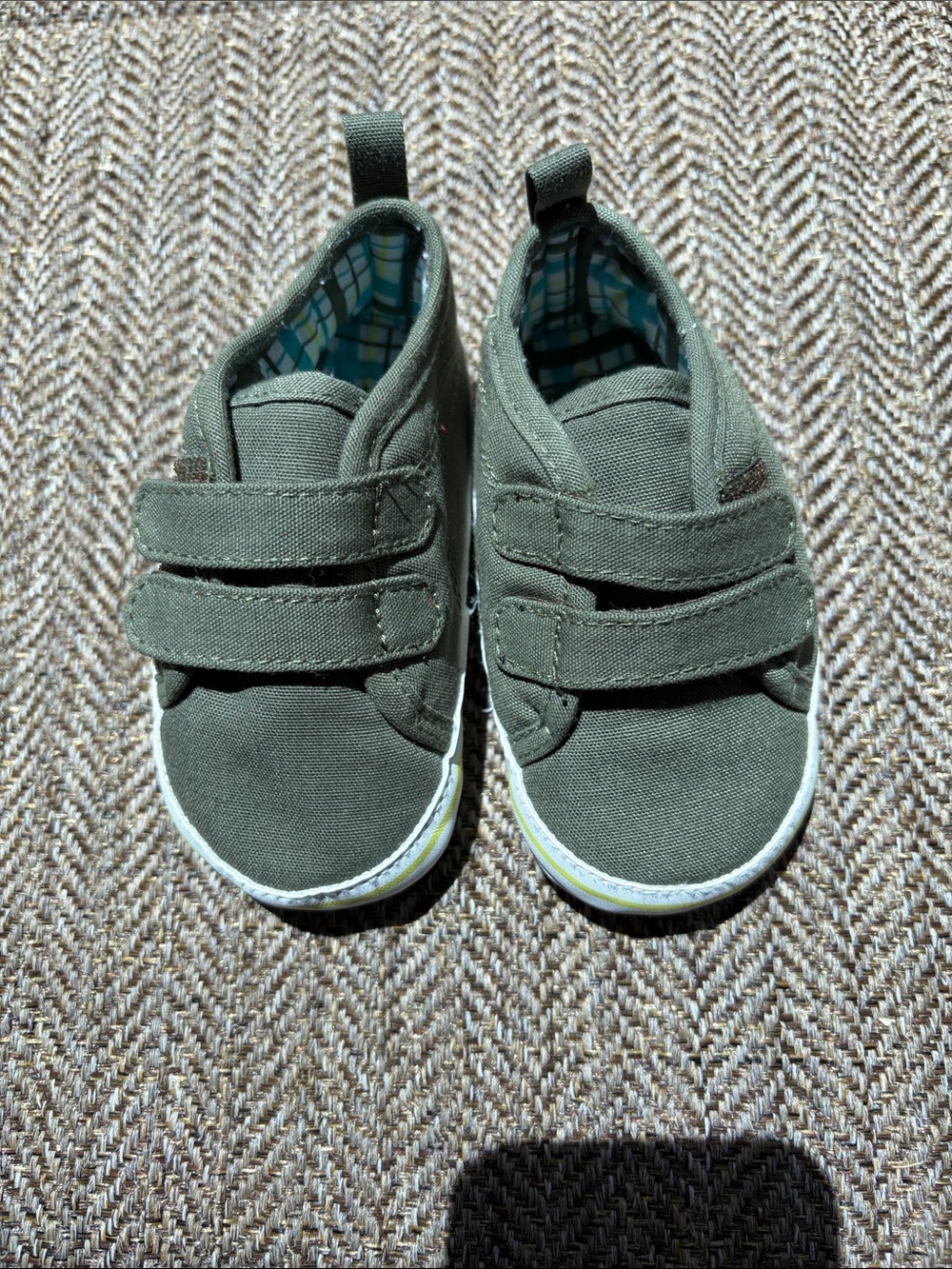 Olive Green Canvas Shoes